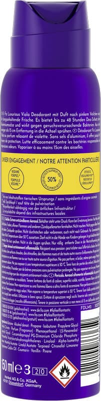 Desodorante en spray FA Relaxing Luxurious Viola