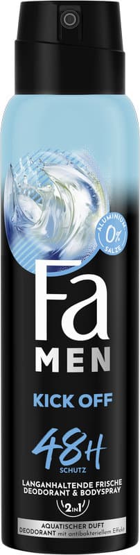 FA Men Deodorant & Bodyspray Kick Off 