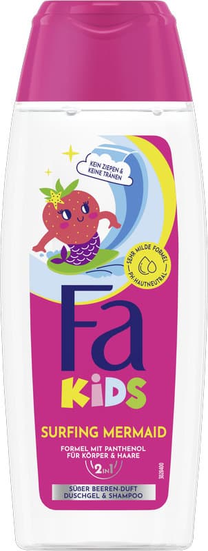 Gel de ducha y champú FA Kids Surfing Mermaid 
