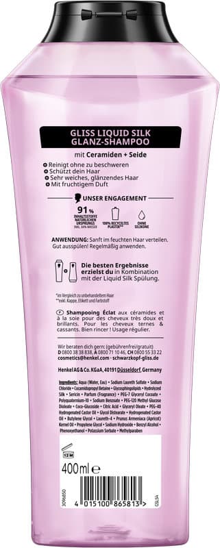 GLISS Shampoo Liquid Silk 