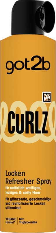 GOT2B Locken Refresher Spray Curlz 200ml