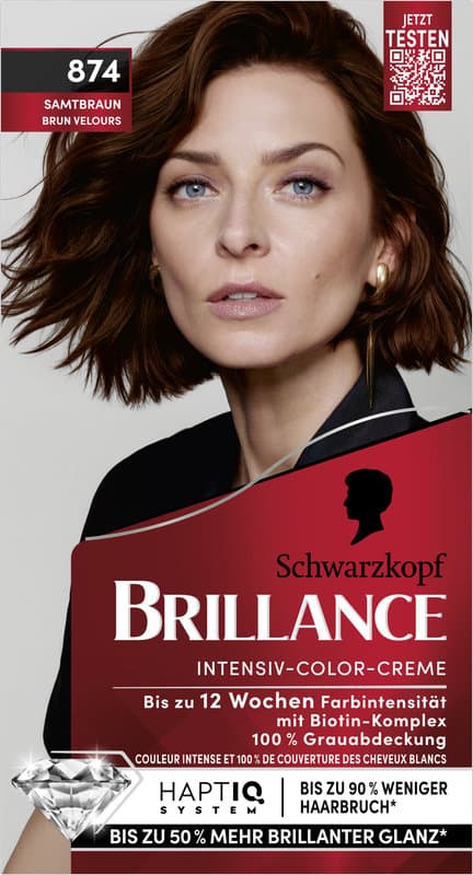 Schwarzkopf BRILLANCE Intensiv-Color-Creme