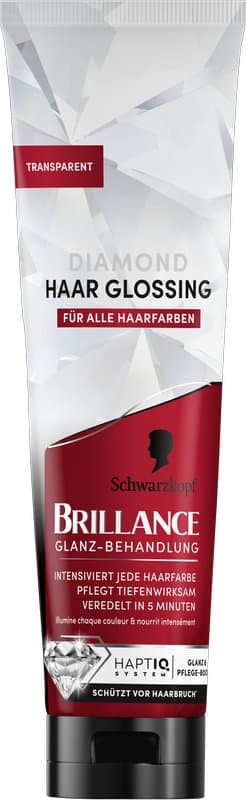 Schwarzkopf BRILLANCE Glanz-Behandlung Haar Glossing Diamond Transparent 