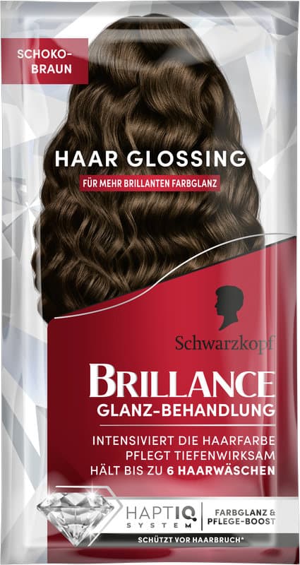 Schwarzkopf BRILLANCE Glanz-Behandlung Haar Glossing Sachet