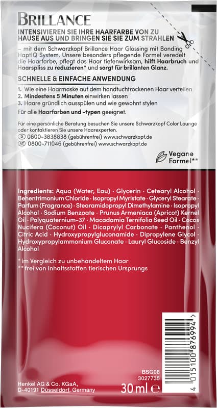BRILLANCE Glanz-Behandlung Haar Glossing 
