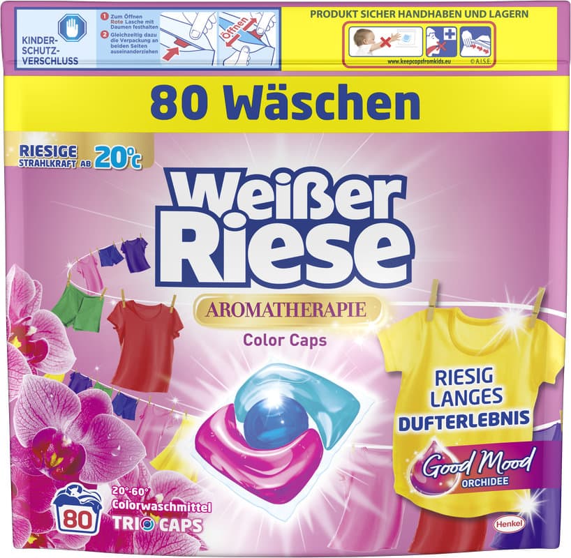 Weißer Riese Color Trio-Caps Aromatherapie Orchidee