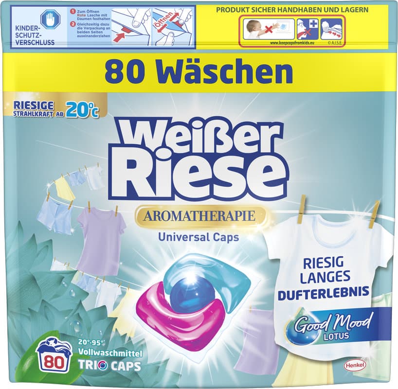 Weißer Riese Universal Trio-Caps Aromatherapie Lotus