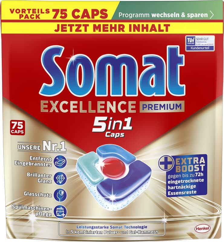 SOMAT Excellence Premium 5in1 Caps 