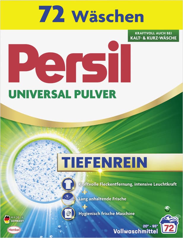 PERSIL Universal Pulver Waschmittel – Kraftvolle Fleckentfernung