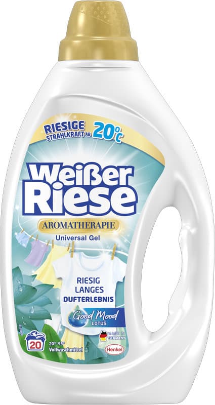Weißer Riese Universal Gel Aromatherapie Good Mood mit Lotus