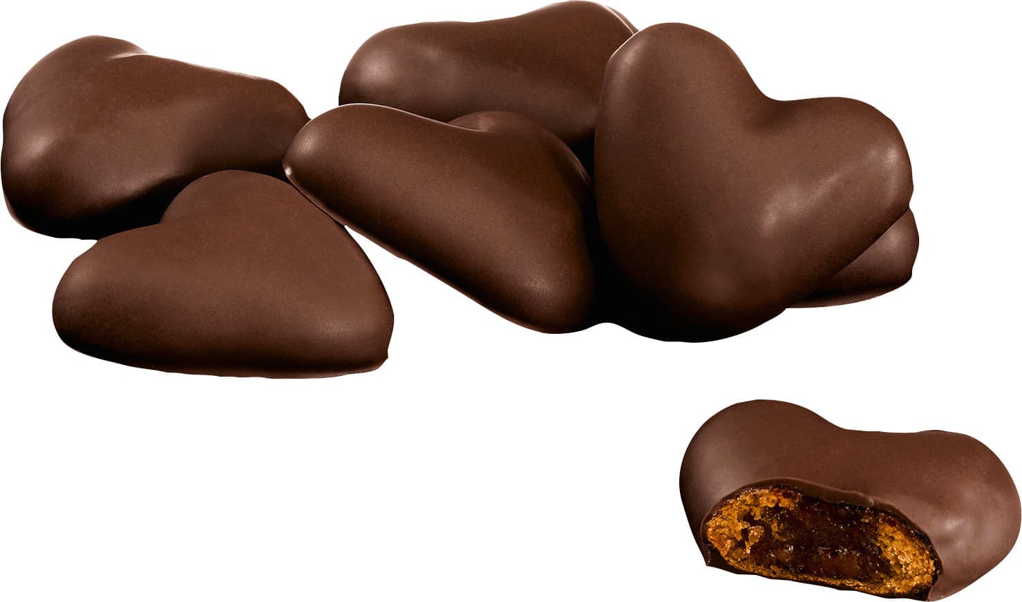 Produktbild BAHLSEN gefüllte Lebkuchenherzen Akora Edelherb 2 von 2