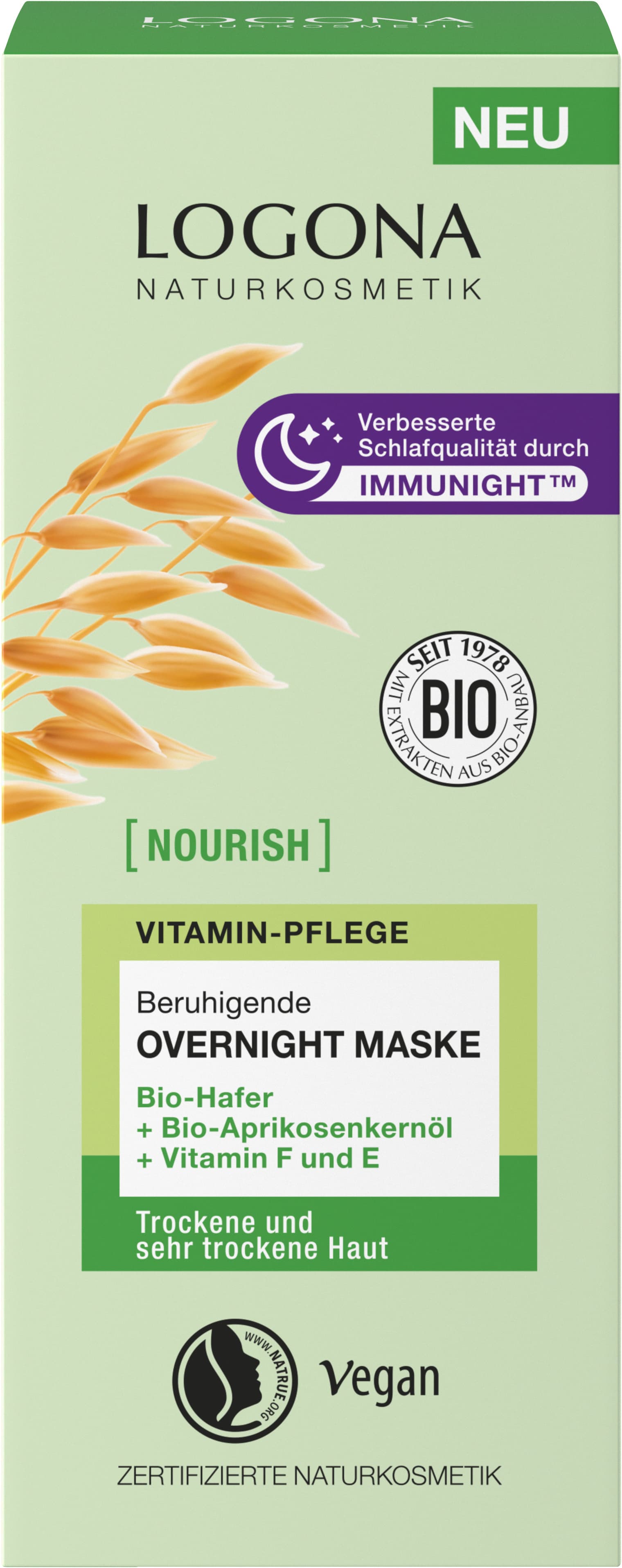 Logona Overnight Maske