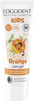 Logona Kids Zahngel Funny Orange