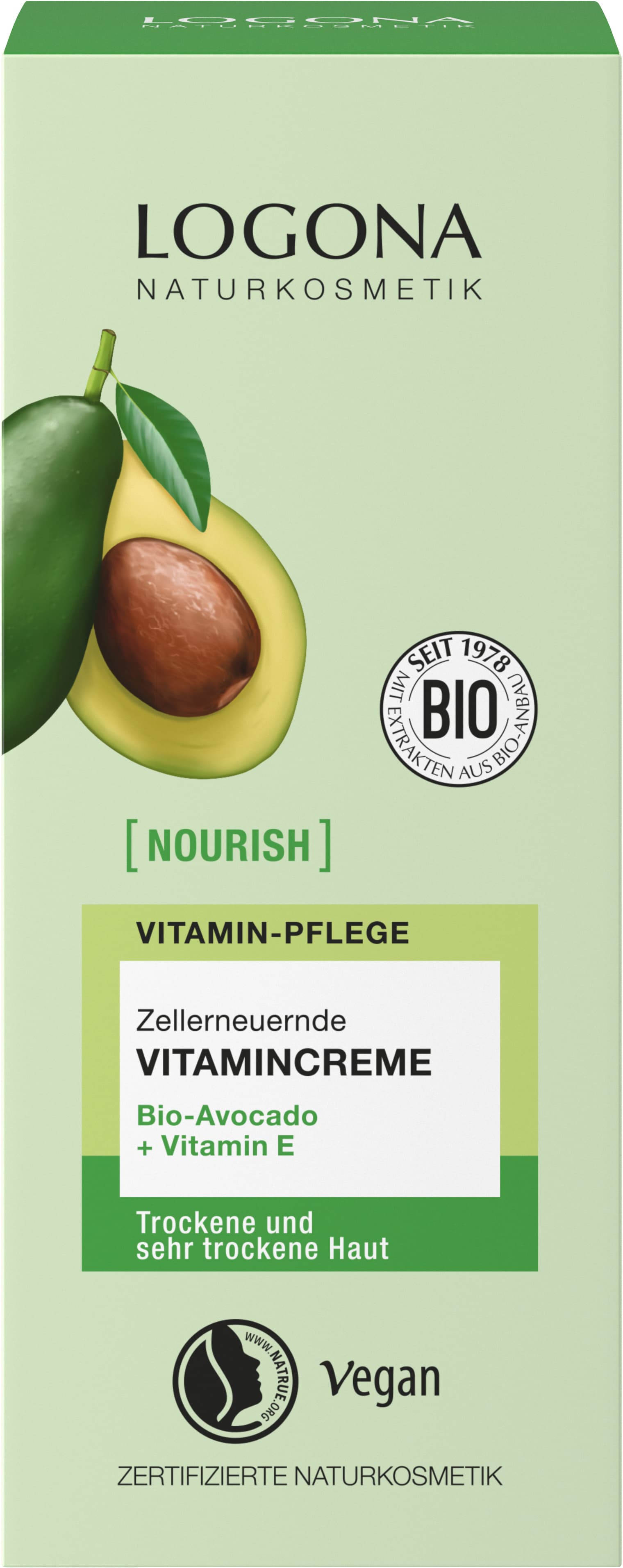 Logona Vitamincreme Bio-Avocado