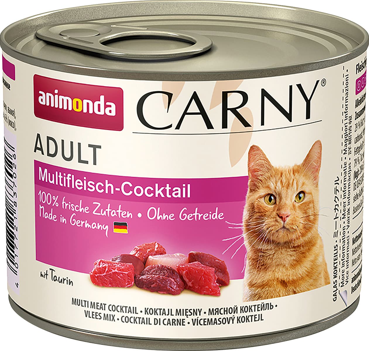ANIMONDA Katzennassfutter Carny Adult Multifleisch-Cocktail