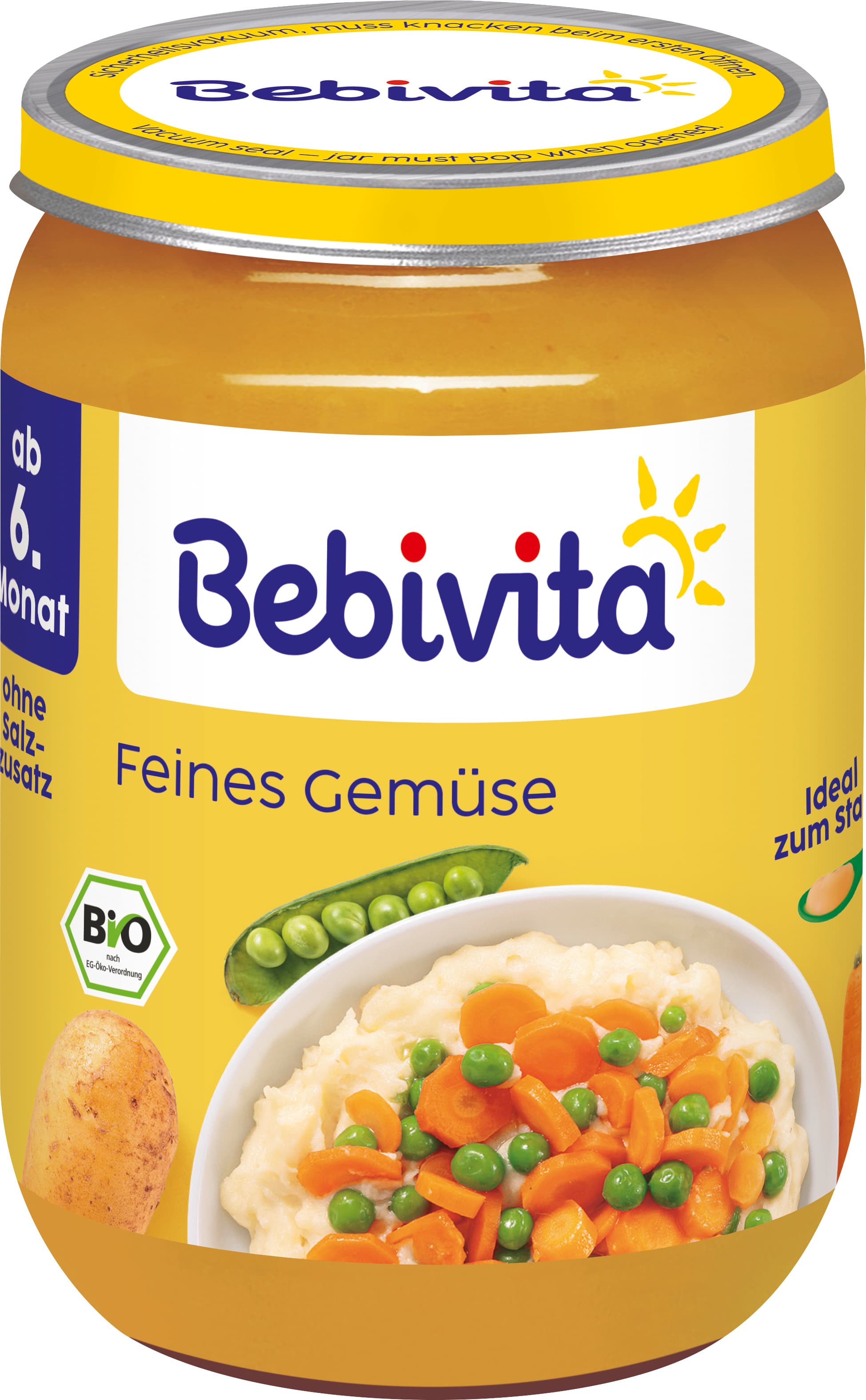 Bebivita Bio Gemüse: Feines Gemüse-Allerlei