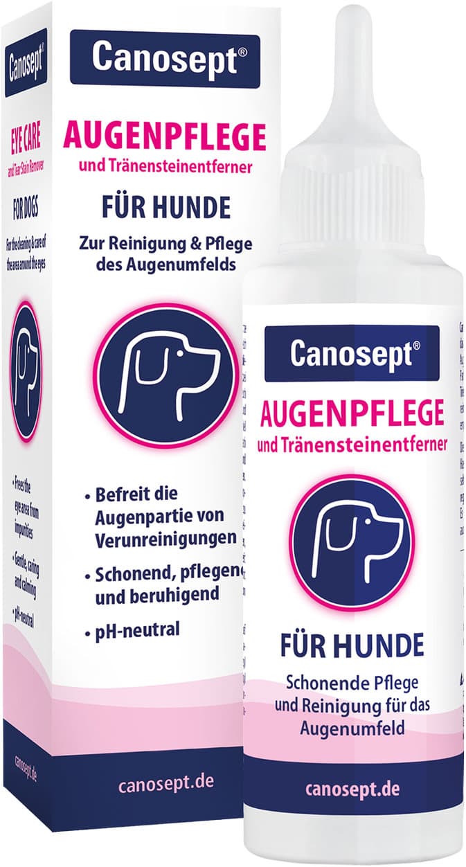 Canosept Hundepflege Augenpflege und Tränensteinentferner