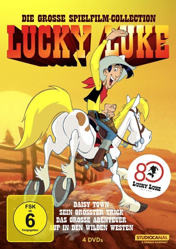 Lucky Luke: Die große Spielfilm-Collection [4 DVDs]