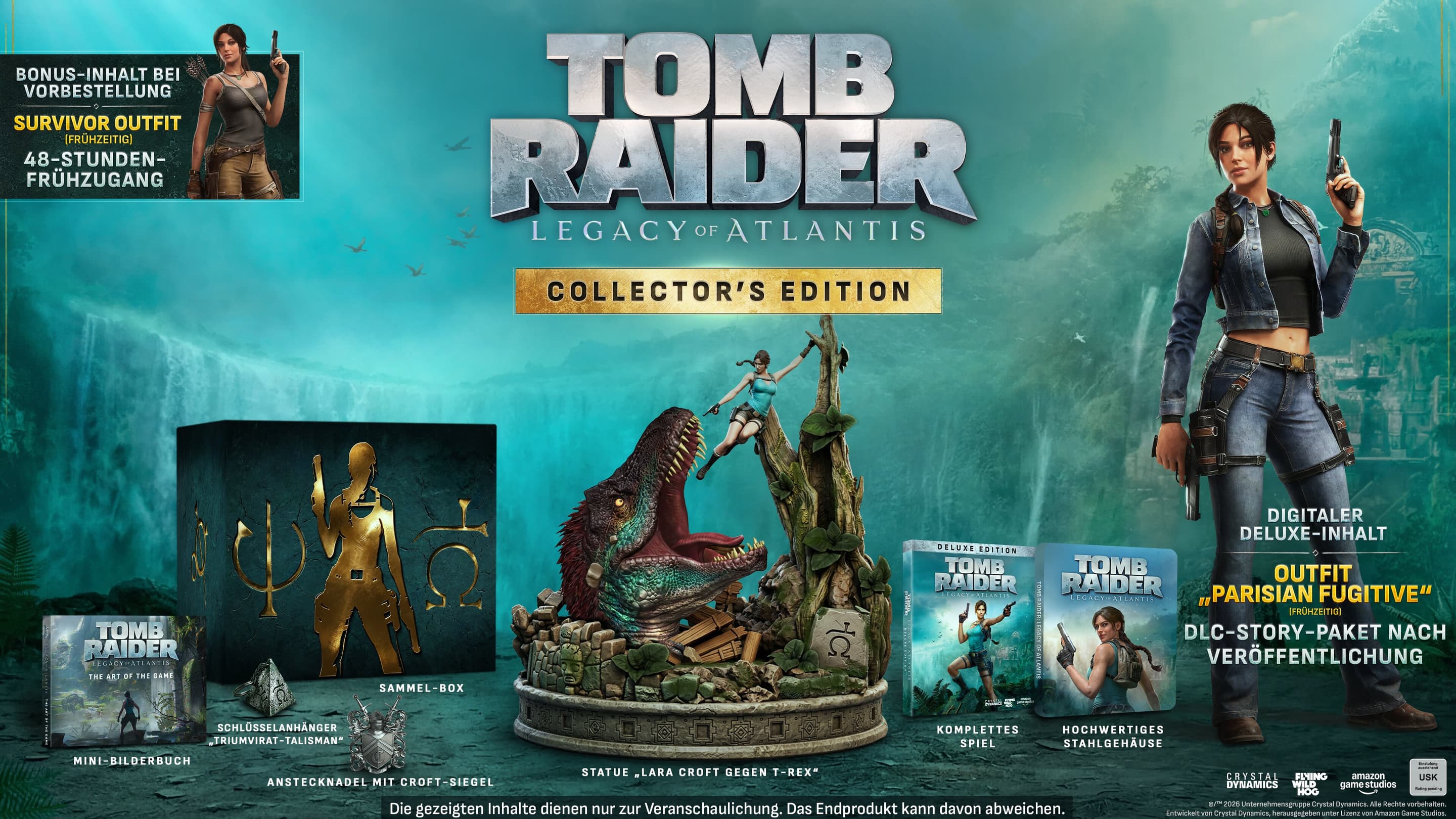 Tomb Raider: Legacy of Atlantis Collector's Edition - Playstation 5