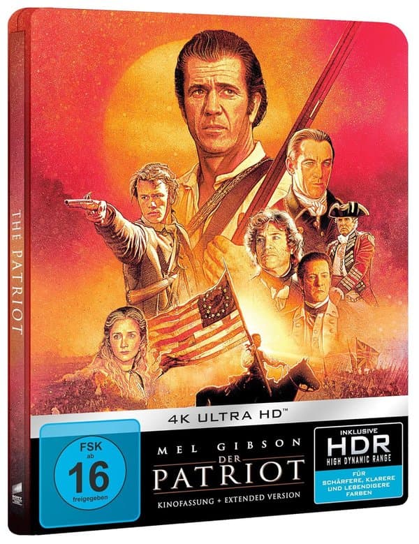 Der Patriot - Extended Version & Kinofassung - Steelbook (2 4K Ultra HD)