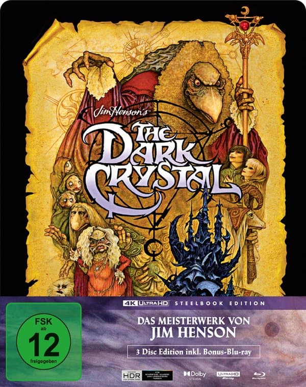 Der dunkle Kristall - Steelbook (4K Ultra HD+2 Blu-rays)