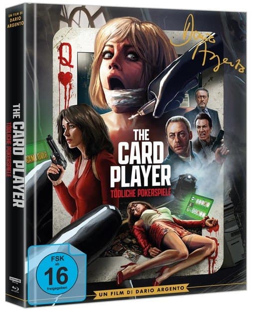 The Card Player (Dario Argento) - Mediabook (4K-UHD+2 Blu-rays)