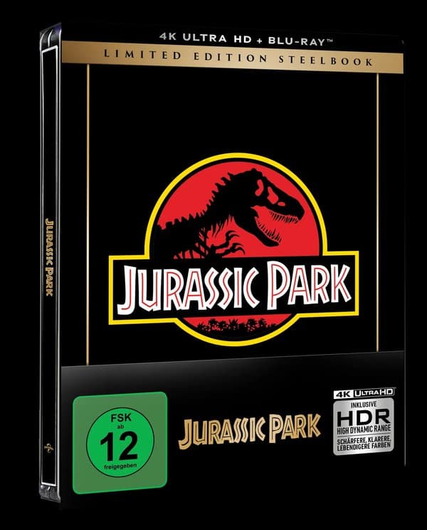 Jurassic Park - Steelbook (4K-UHD+Blu-ray)