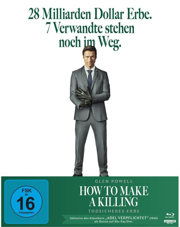 How to Make a Killing - Todsicheres Erbe (Mediabook, 4K-UHD+2 Blu-rays)