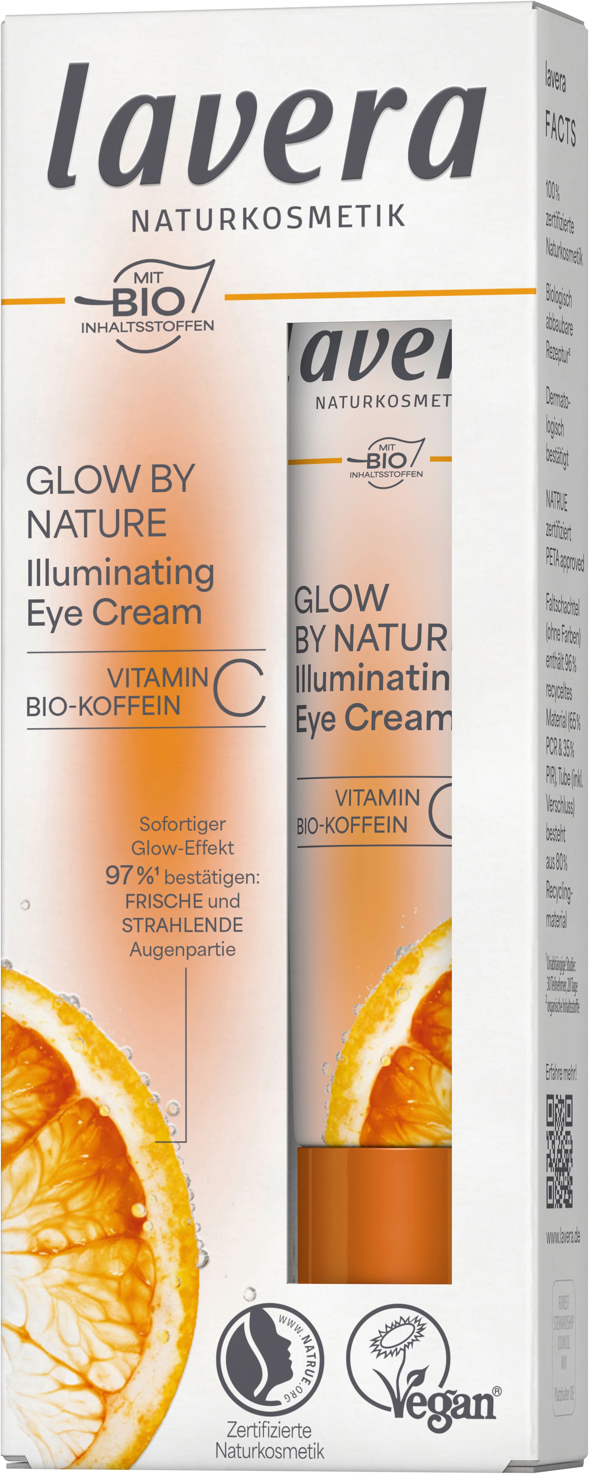 Produktbild lavera Glow by Nature Illuminating Eye Cream 2 von 4