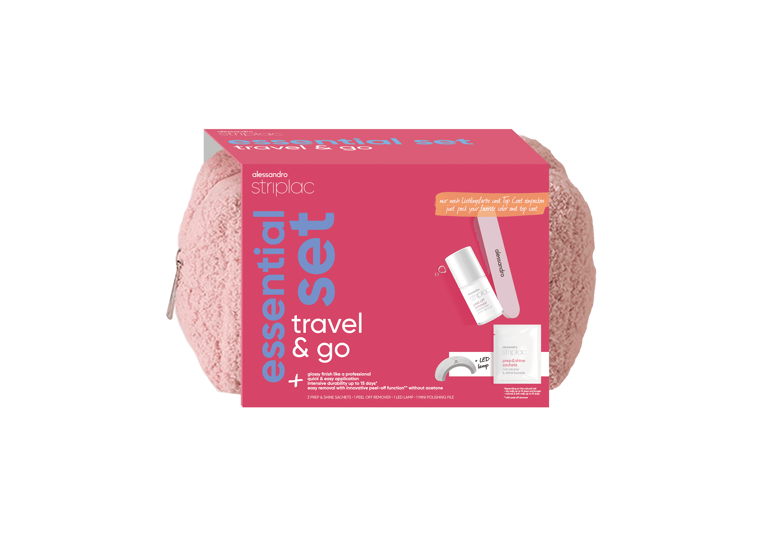 alessandro Striplac Travel & Go Essential Geschenkpackung