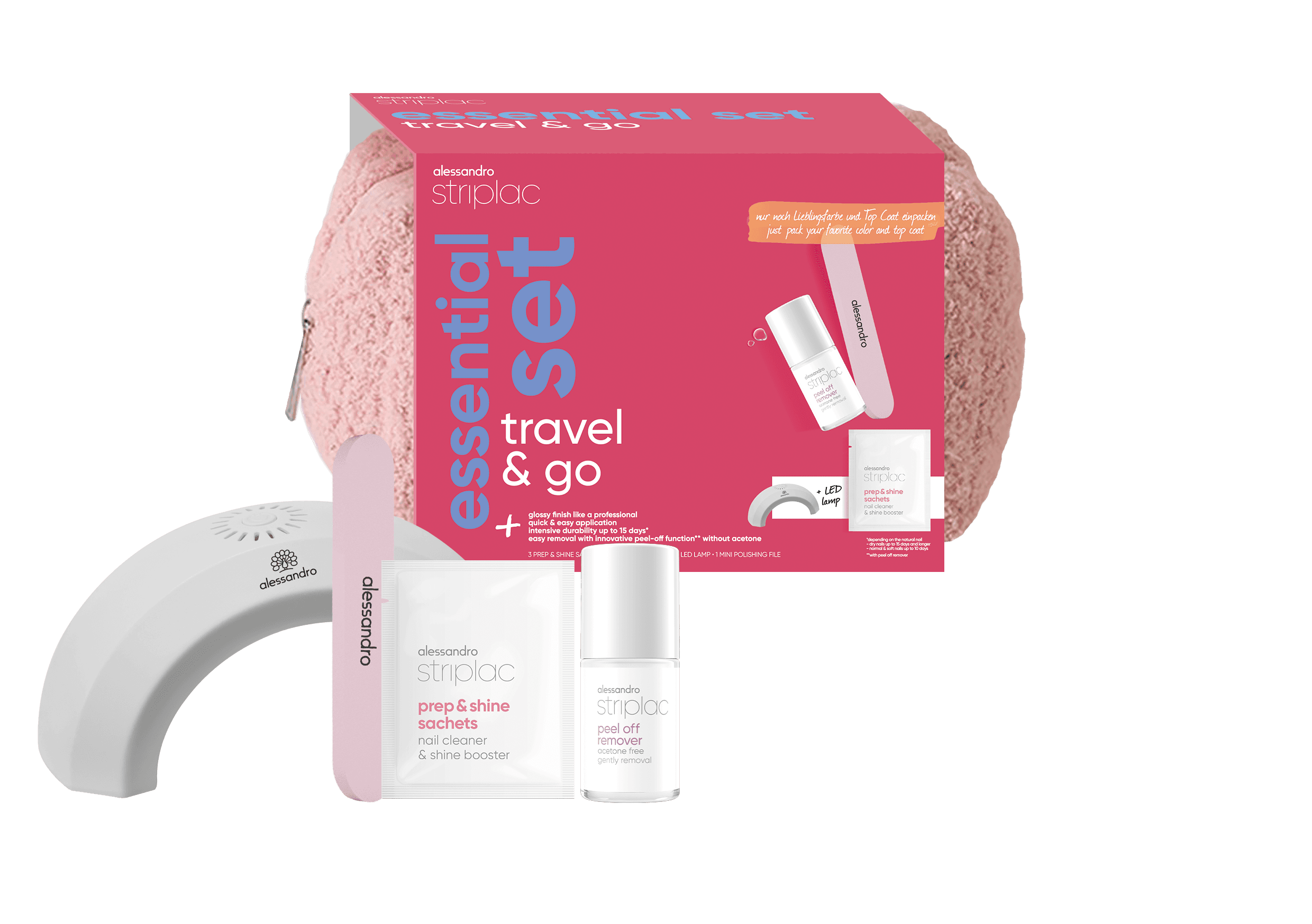 Produktbild alessandro Striplac Travel & Go Essential Geschenkpackung 2 von 2
