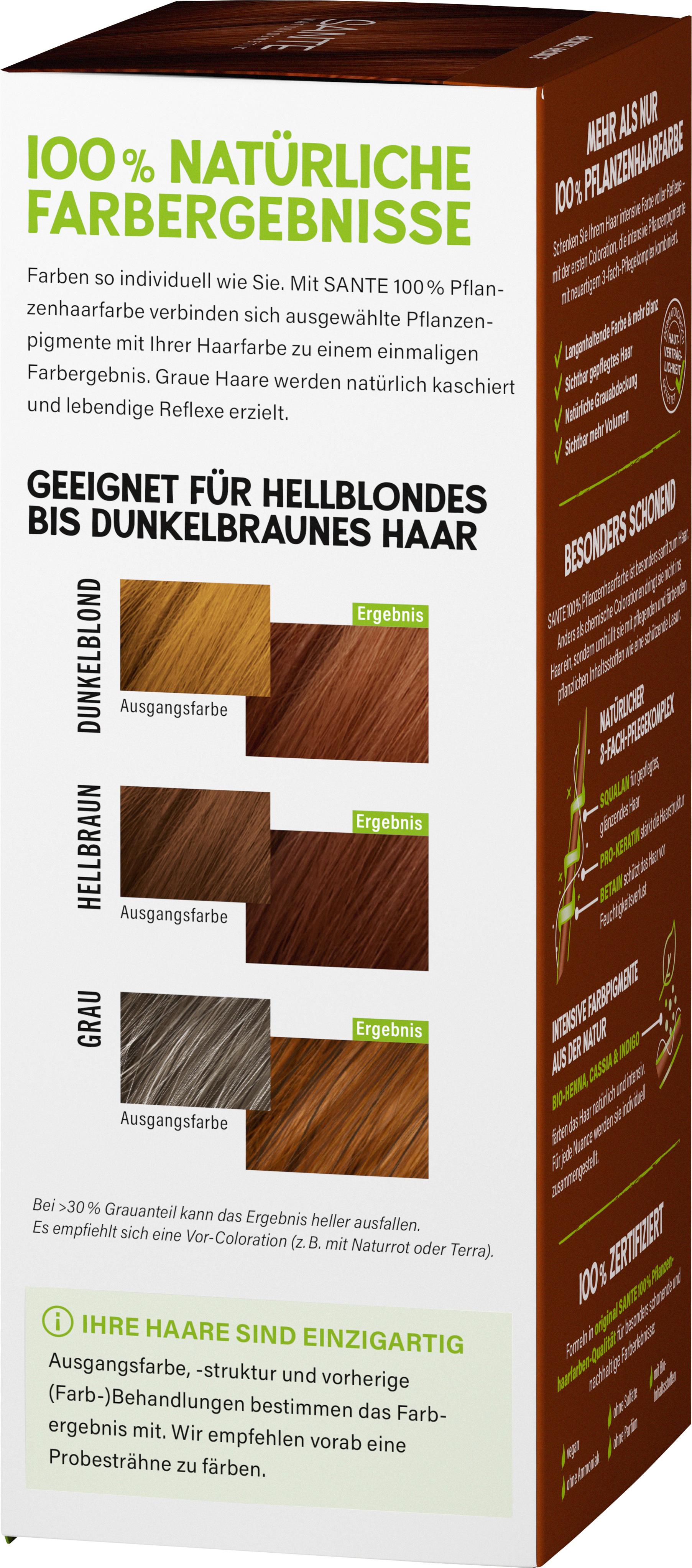 Produktbild SANTE 100% Pflanzenhaarfarbe mit 3-Fach Pflegekomplex BRONZE 03 3 von 4