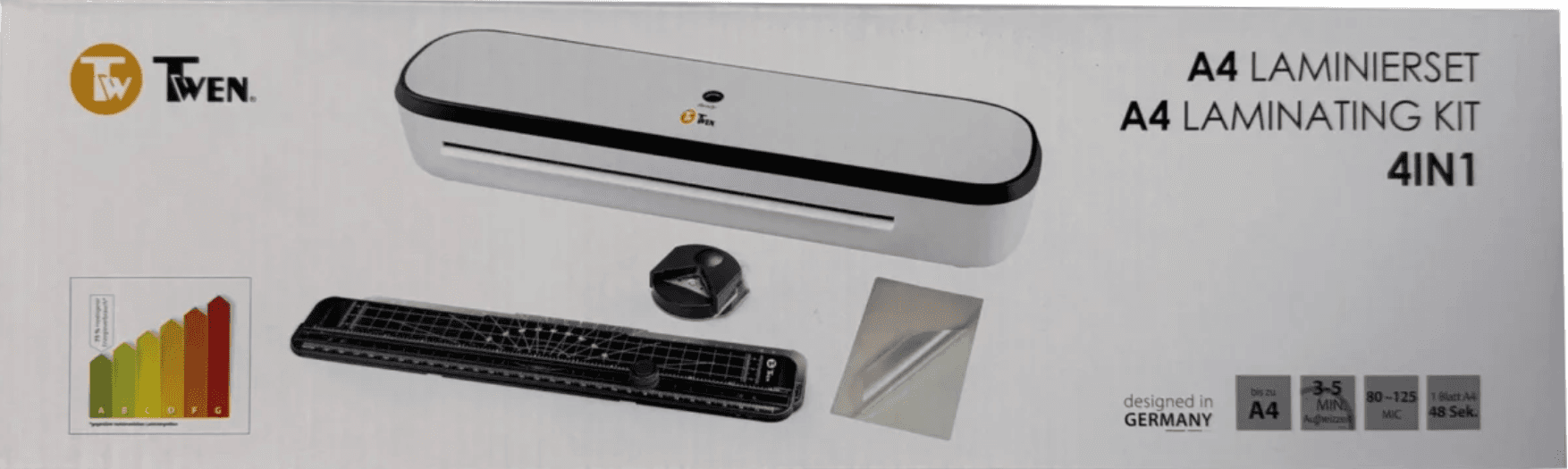 Twen 4-in-1 Laminierset A4