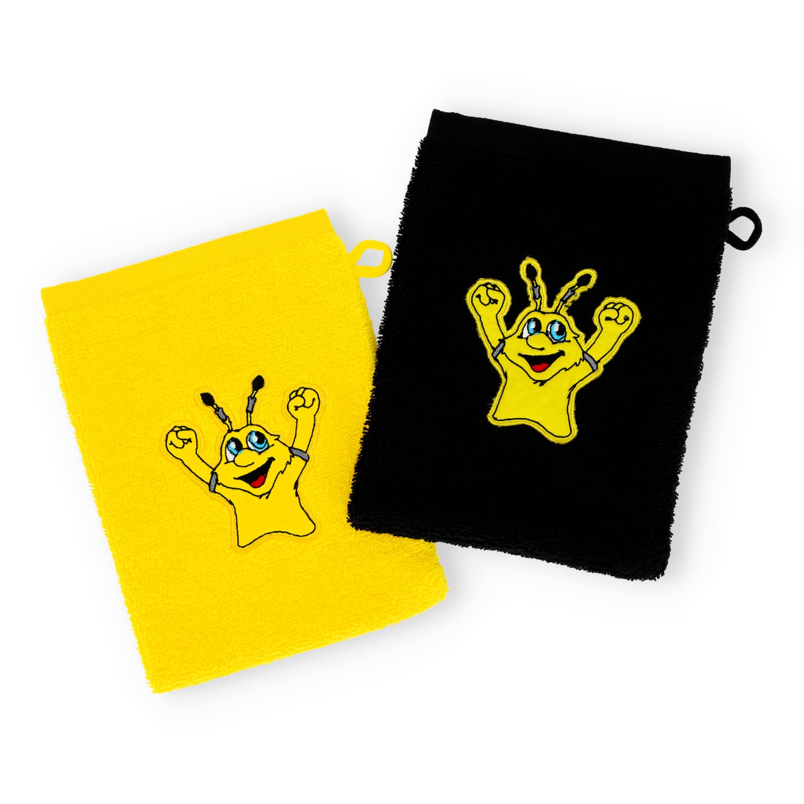 BVB Waschlappen für Kinder Emma 2er Set