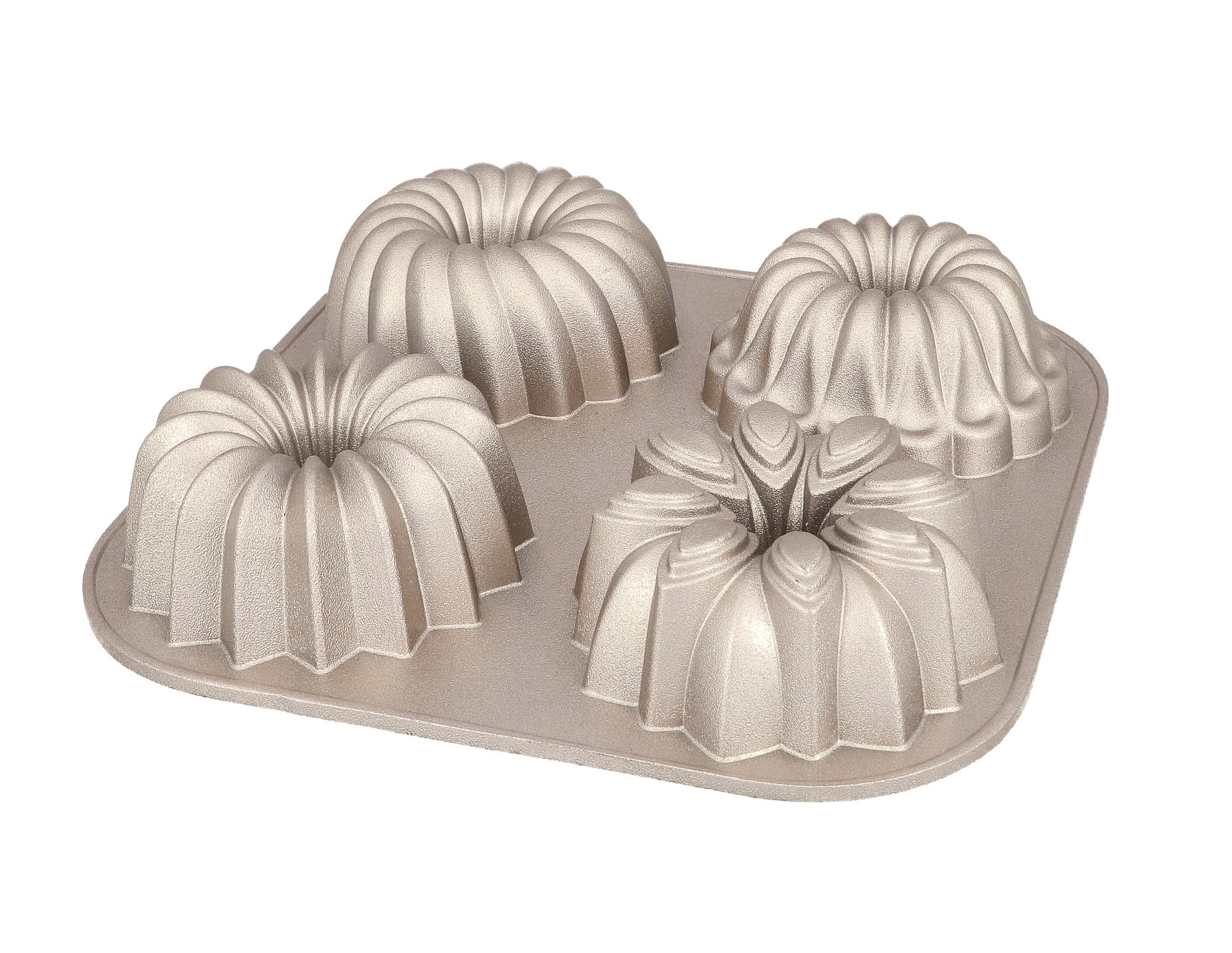 RBV BIRKMANN Contoura Gugelhupfblech 24x24cm 4-fach