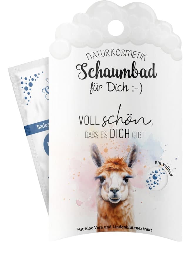Geschenk für Dich Schaumbad Voll schön, dass es Dich gibt