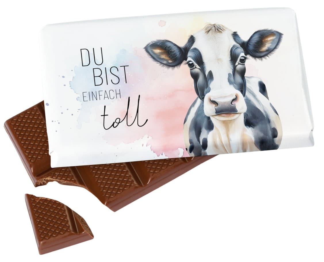 Geschenk für Dich Schokolade Du bist einfach toll