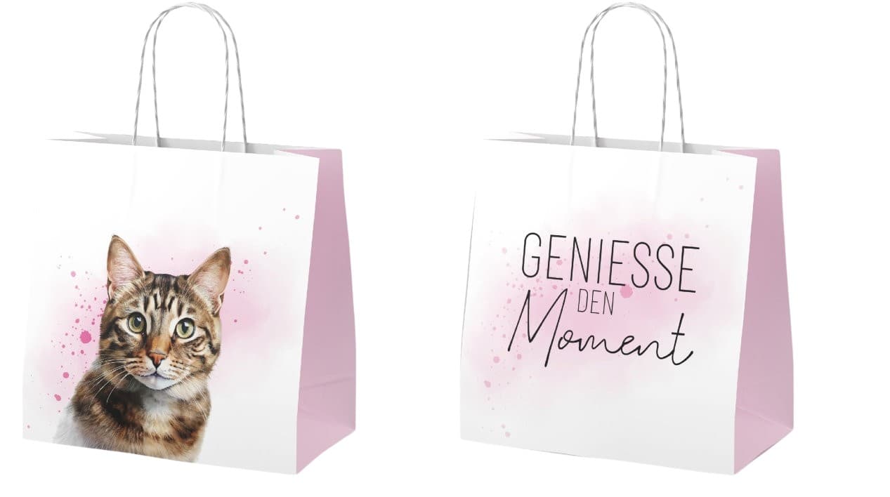 Geschenk für Dich Geschenktüte Mini Geniesse Den Moment