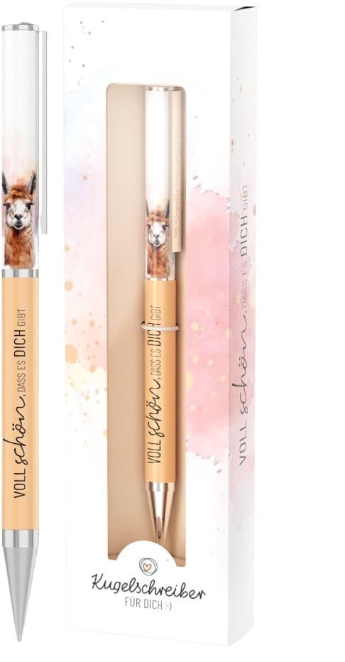 Geschenk für Dich Kugelschreiber Voll schön, dass es Dich gibt