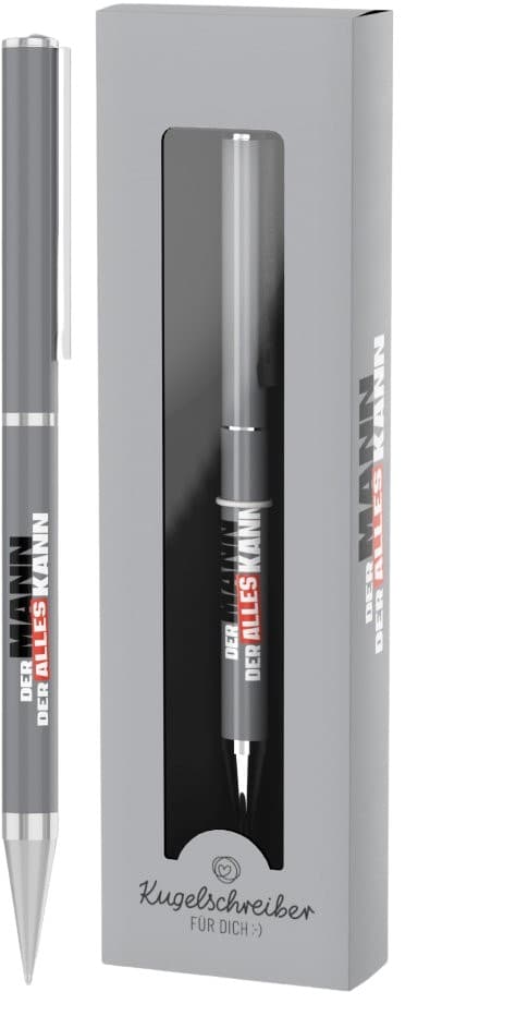 Geschenk für Dich Kugelschreiber Der Mann der alles kann