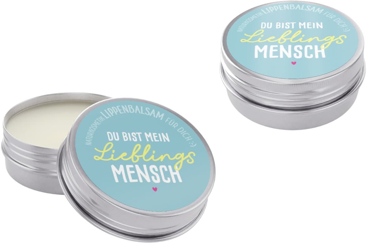 Geschenk für Dich Lippenbalsam Du bist mein Lieblingsmensch