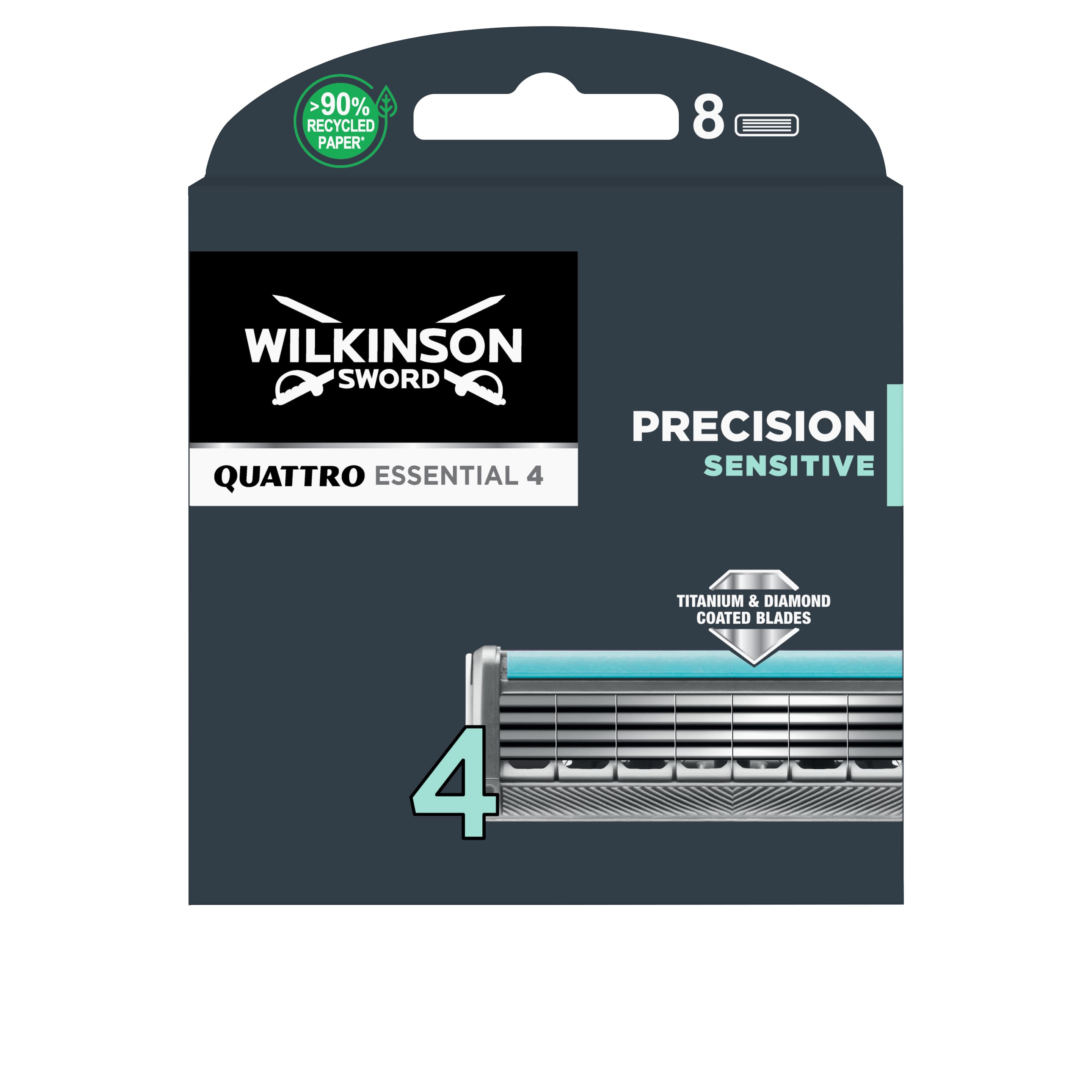 Wilkinson Quattro Titanium Sensitive Klingen