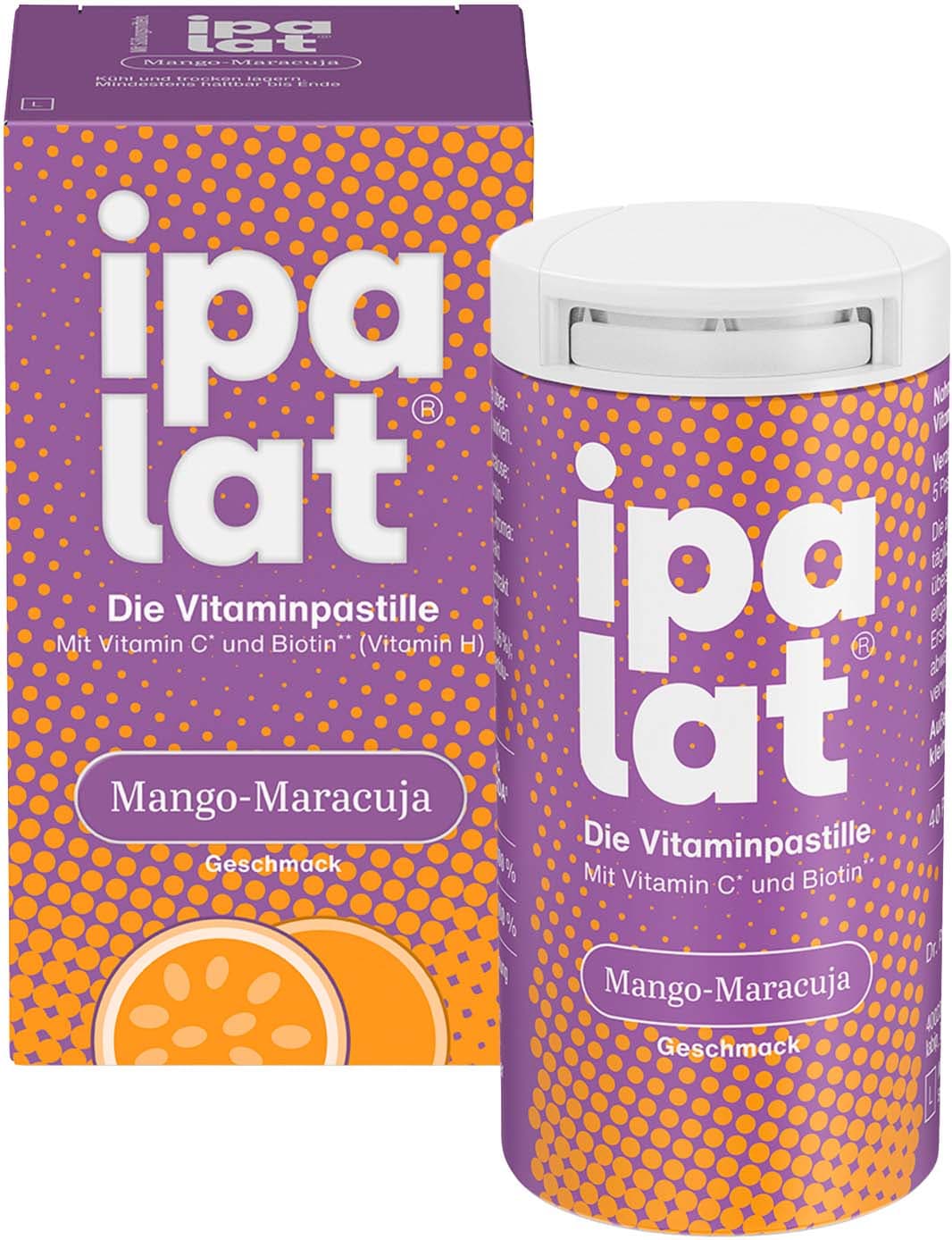 ipalat Die Vitaminpastille Mango-Maracuja