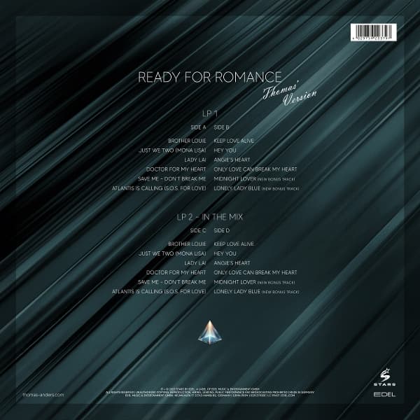 Produktbild Thomas Anders sings Modern Talking: Ready for Romance (2 LP) 2 von 2