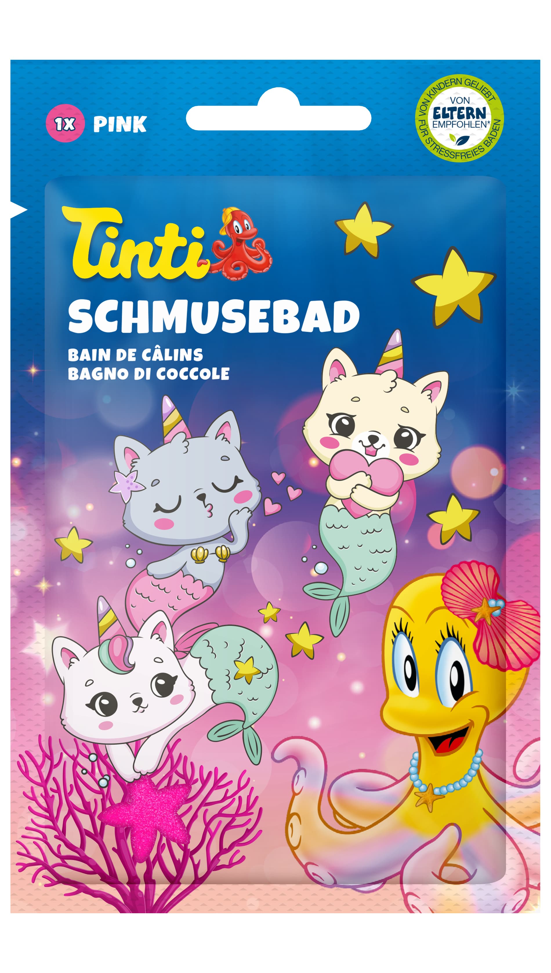 Tinti Schmusebad pink