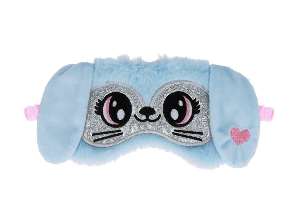 Schlafmaske Cutie Hase blau