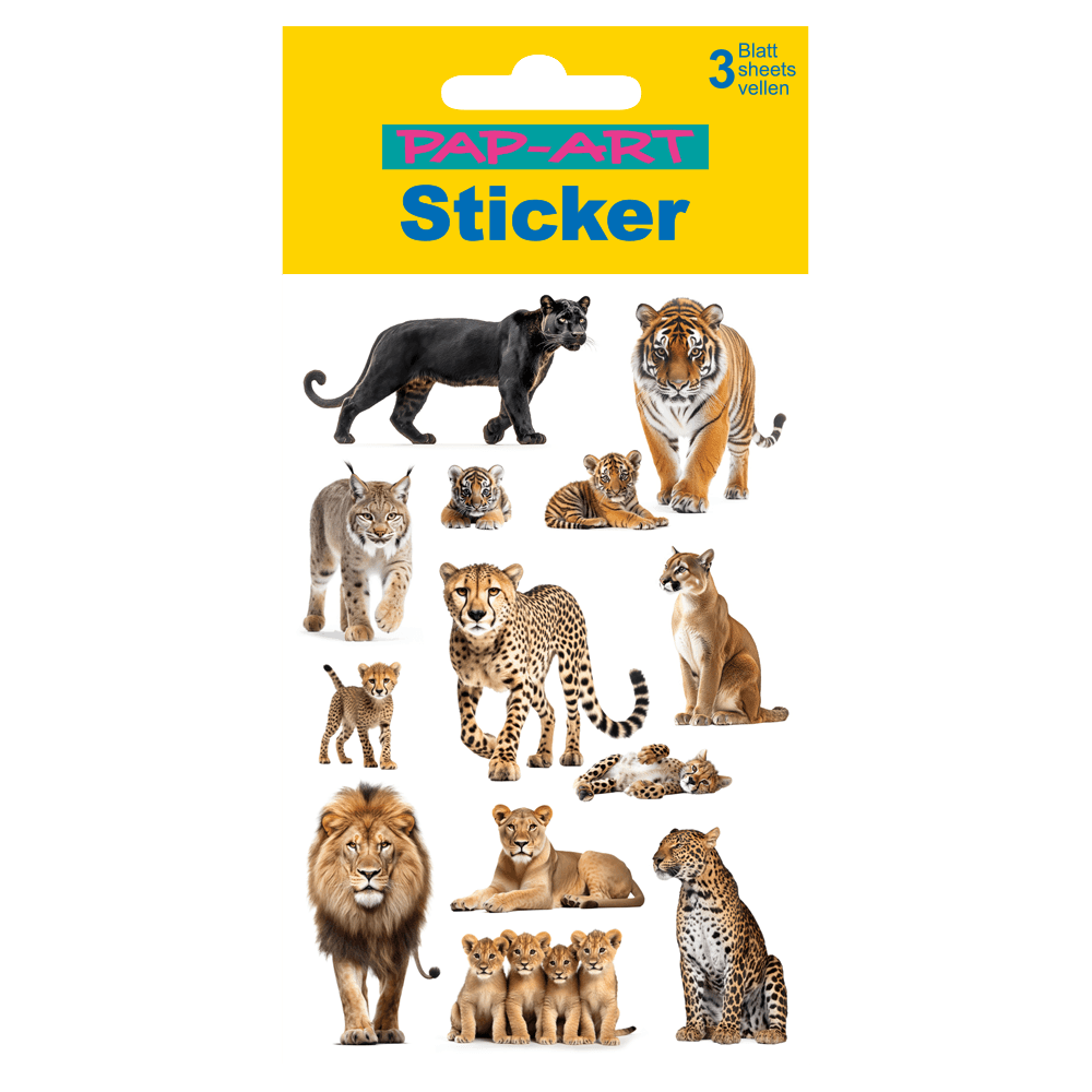 PAP-ART naljepnica džungla