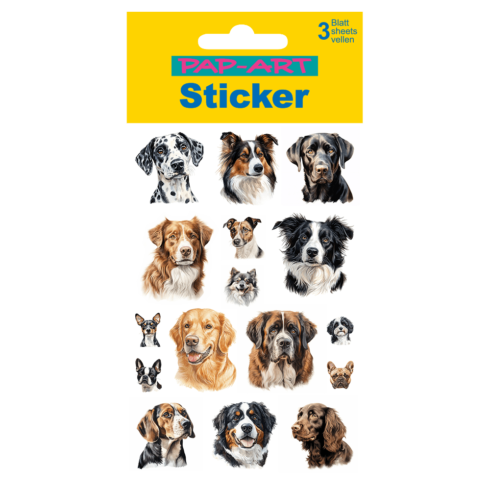 PAP-ART Sticker Hund