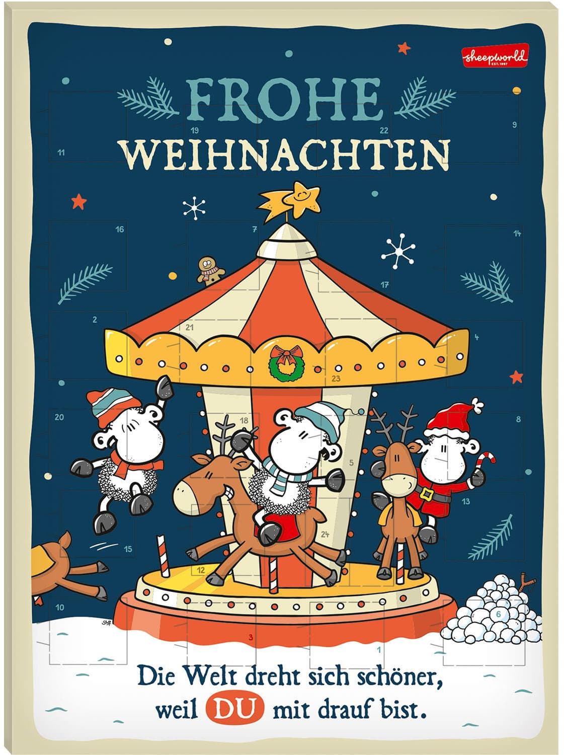 sheepworld Adventskalender »Frohe Weihnachten«