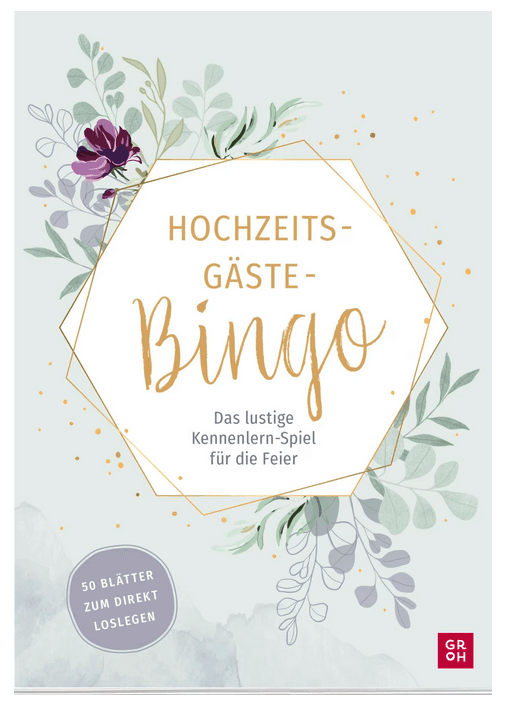 Hochzeits-Gäste-Bingo